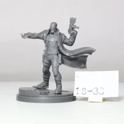 Nick Furry Marvel Crisis Protocol. 18-33 U18 Plastik