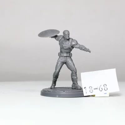 Captain America Marvel Crisis Protocol. 18-68 U18 Plastik