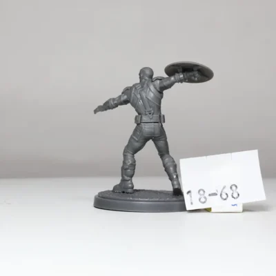 Captain America Marvel Crisis Protocol. 18-68 U18 Plastik