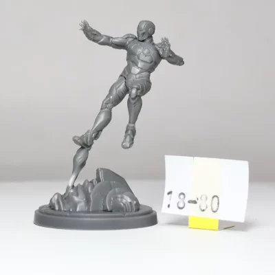 Iron Man Marvel Crisis Protocol. 18-80 U18 Plastik