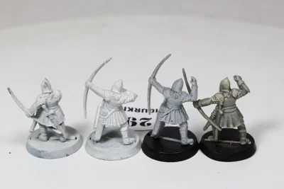 Minas Tirith Warriors łuki plastik. 1291