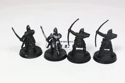 Minas Tirith Warriors łuki plastik. 1316