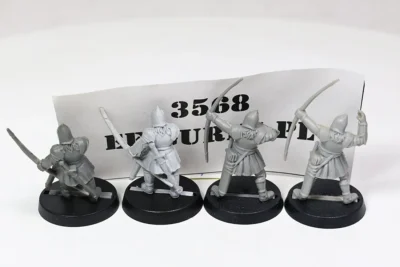 Minas Tirith Warriors łuki plastik. 3568