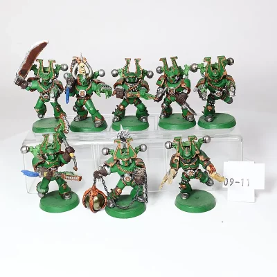 Khorne berzerkers plastik. Konwersje U25 9-11