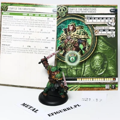 Grayle the farstrider Circle Metal. lt21-17