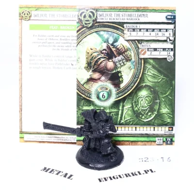Baldur the Stoneleaver Circle Metal. lt23-16