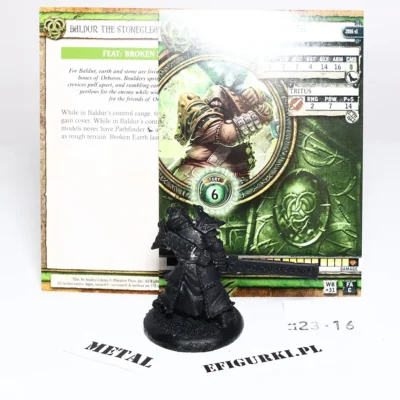 Baldur the Stoneleaver Circle Metal. lt23-16