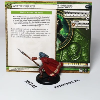 Kaya the moonhunter Circle Metal. lt23-19