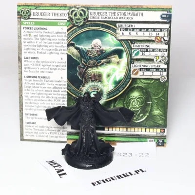 Kruger The Stormwrath Niekompletny Circle Metal. lt23-22