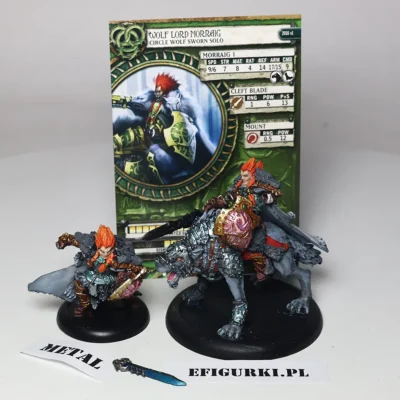 Wolf Lord Morraig Circle Metal. 3536