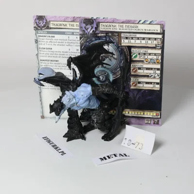 Thagrosh the messiash metal Hordes: Legion of Everblight. 18-73