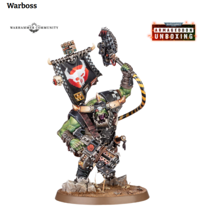 Warboss Plastik Armageddon.