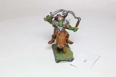 Warboss Orc Ork Boar Riders. 651