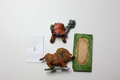 Orc Ork Boar Riders metal. 867