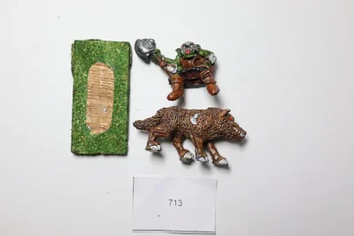 Orc Ork Wolf Riders metal. 713