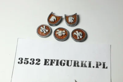 Tarcze Orkowe Metal Producent nieznany. 3532