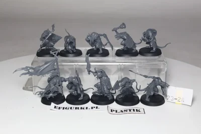 Skaven Clanrats. plastik 23-28