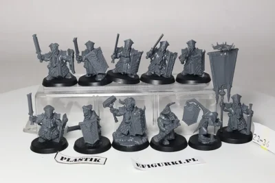 Infernal Cohort Chaos Dwarf. Plastik