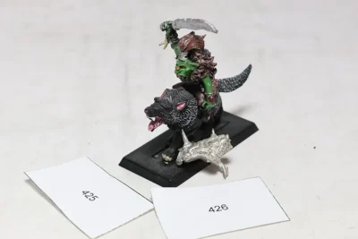 Goblin Hieftain Wolf. Metal 426