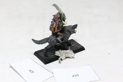 Goblin Hieftain Wolf. Metal 426