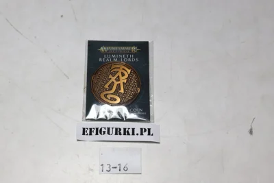 Lumineth Realm lords coin rzeton. Metal 13-16