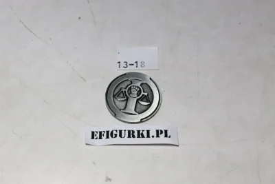 Adeptus Arbites coin rzeton. Metal 13-18