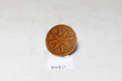 Warhammer 40000 coin rzeton. Metal 9-19