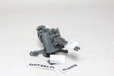 Firestrike Servo-turret. Palstik 20-38 Brak jednej stopy wieżyczki