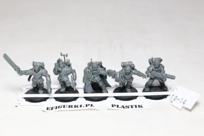 Militarum Tempestus Scions Command Squad. Plastik 10-14 U38