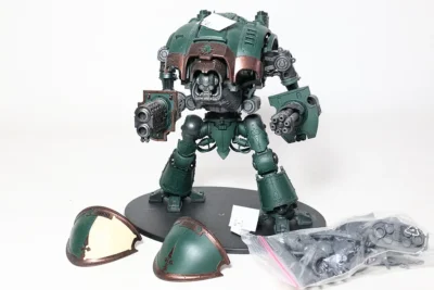 Imperial Knight plastik + bitsy. 8-1