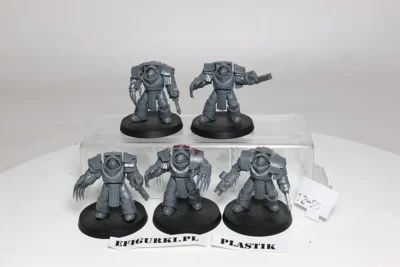 Cataphractii Terminator Squad. Plastik 12-55