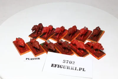Psy uszkodzone. Plastik 3702