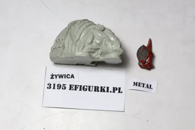 Chronopia popiersie i głowa. Metal-żywica. 3195