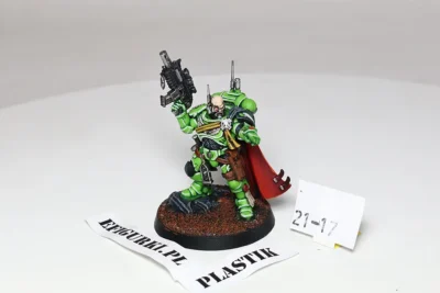 Captain Phobos Armor. 21-17 Plastik